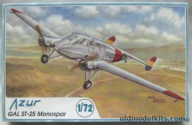 Azur 1/72 GAL ST-25 Monospar, A034 plastic model kit